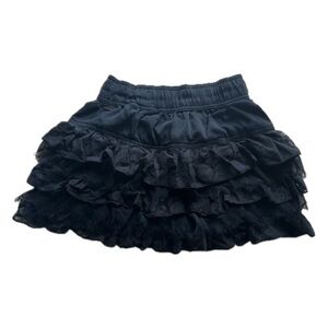 Abercrombie & Fitch Navy Blue Skirt, Polyester, Cotton ( Size S )